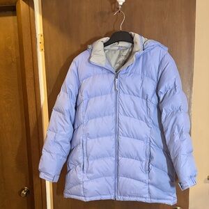 Women’s L.L. Bean Lavender Puffer Down Jacket